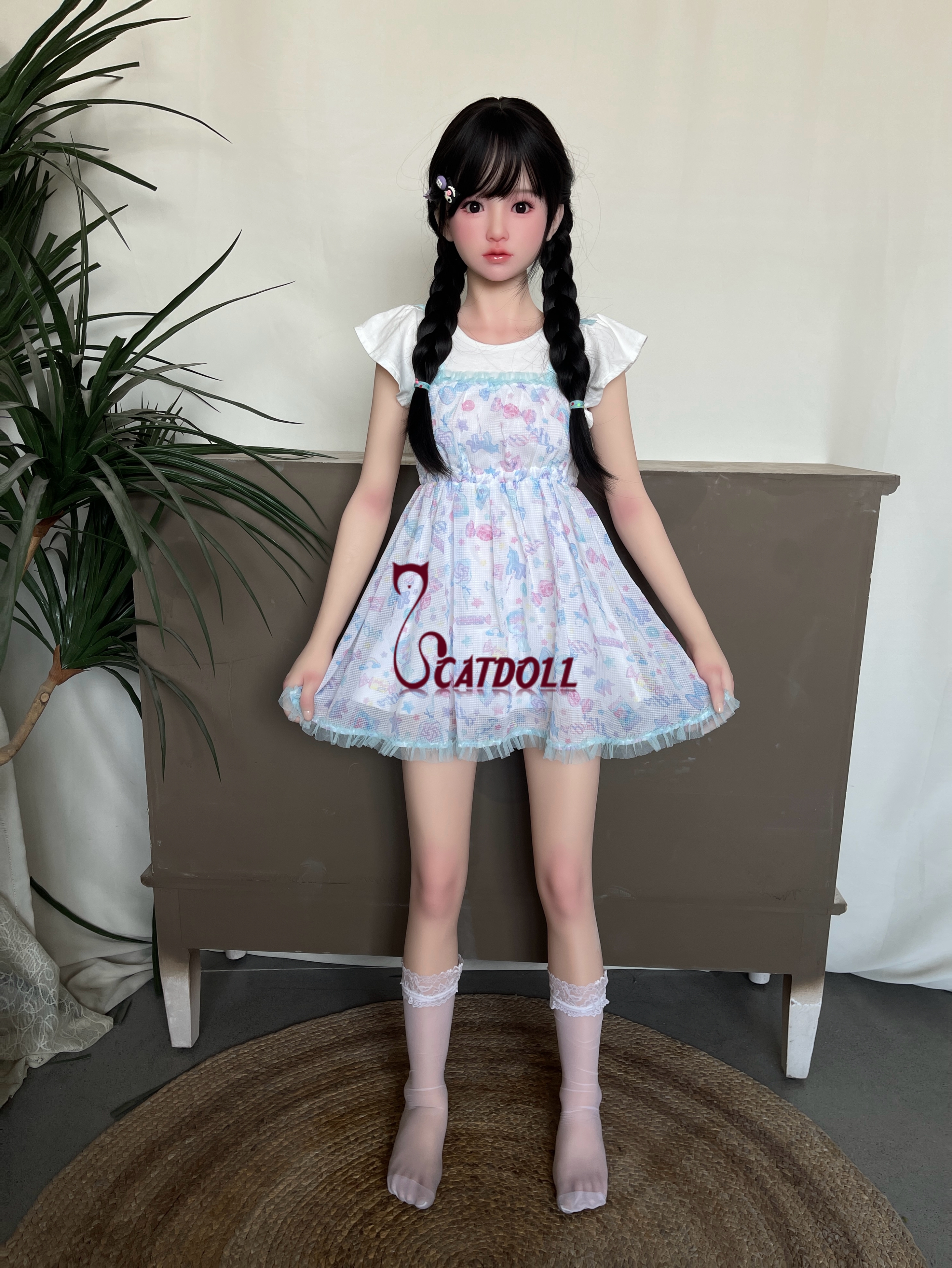 Catdoll 146cm B-cup TPE body + Soft silicone head Nonoka