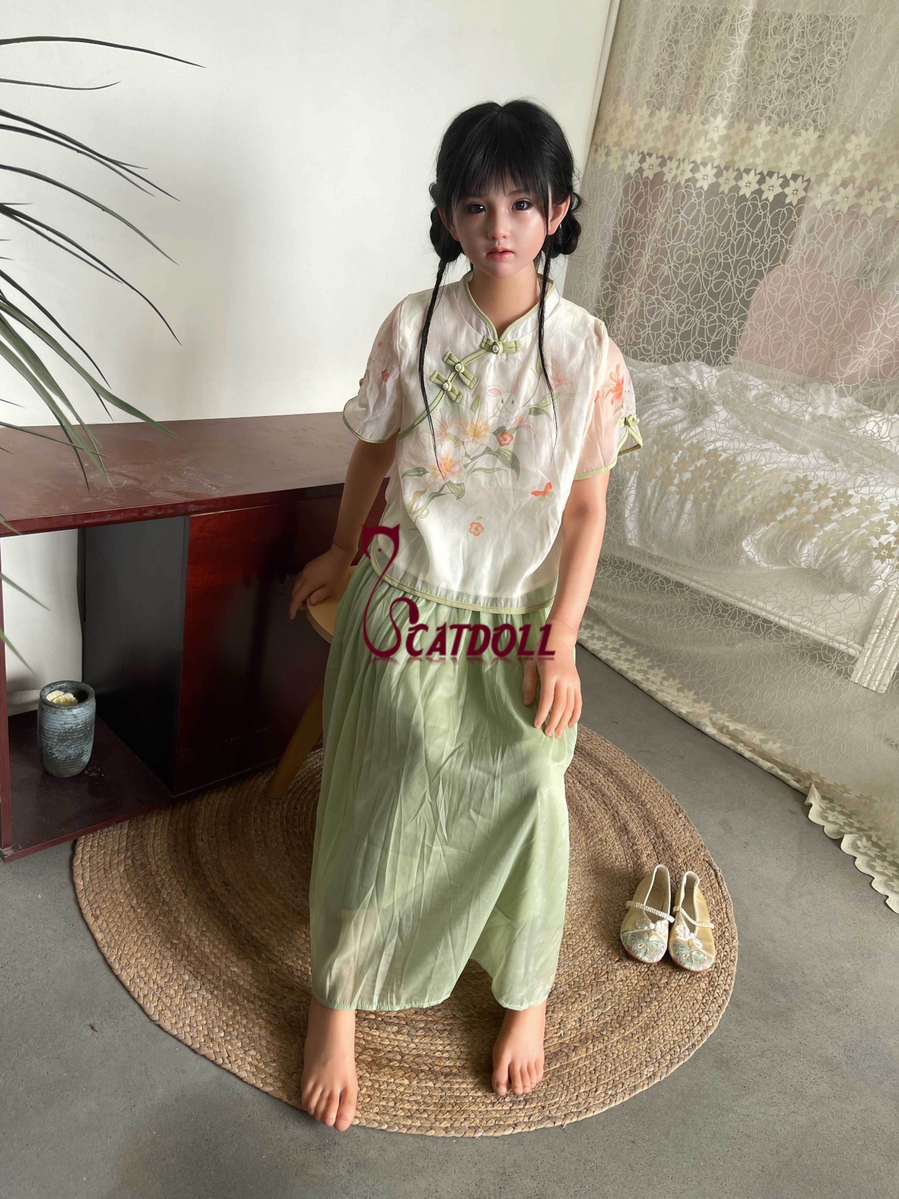 Catdoll 148cm full silicone doll Ying (hard silicone head) - Image 5