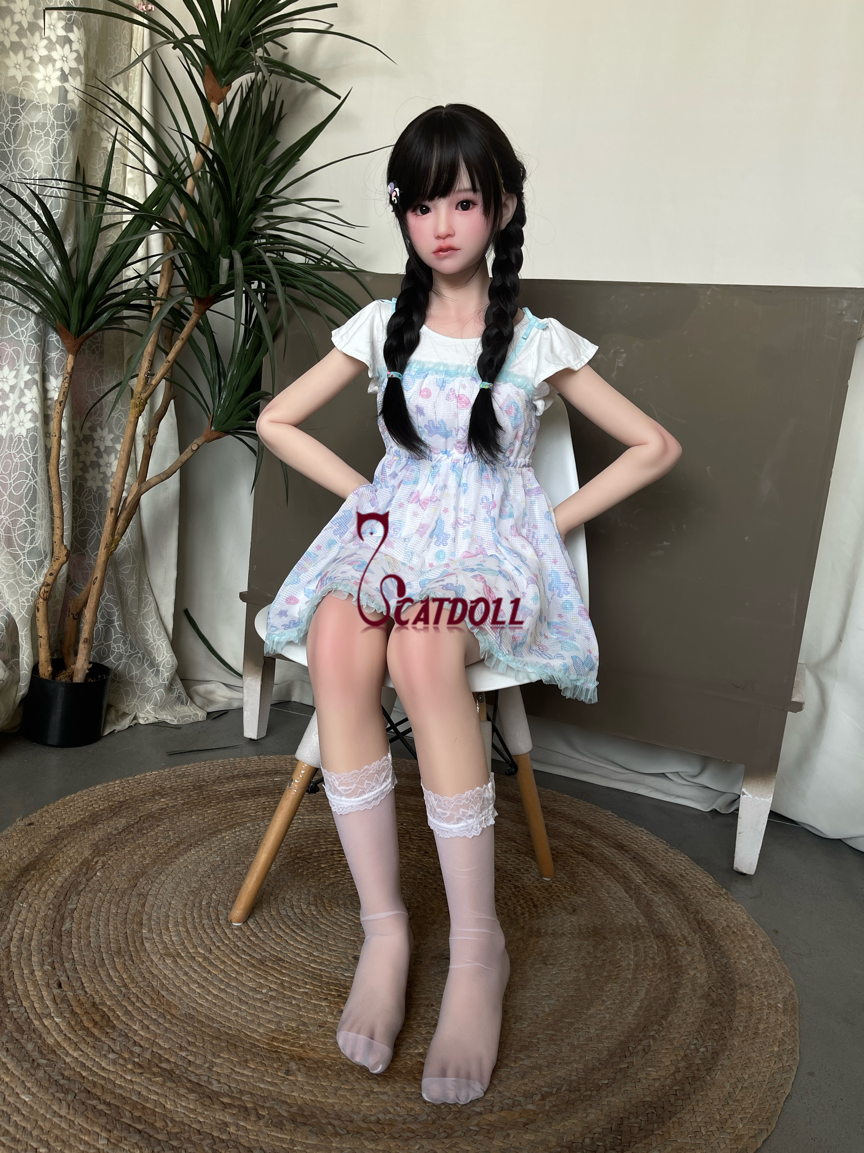 Catdoll 146cm B-cup TPE body + Soft silicone head Nonoka - Image 6