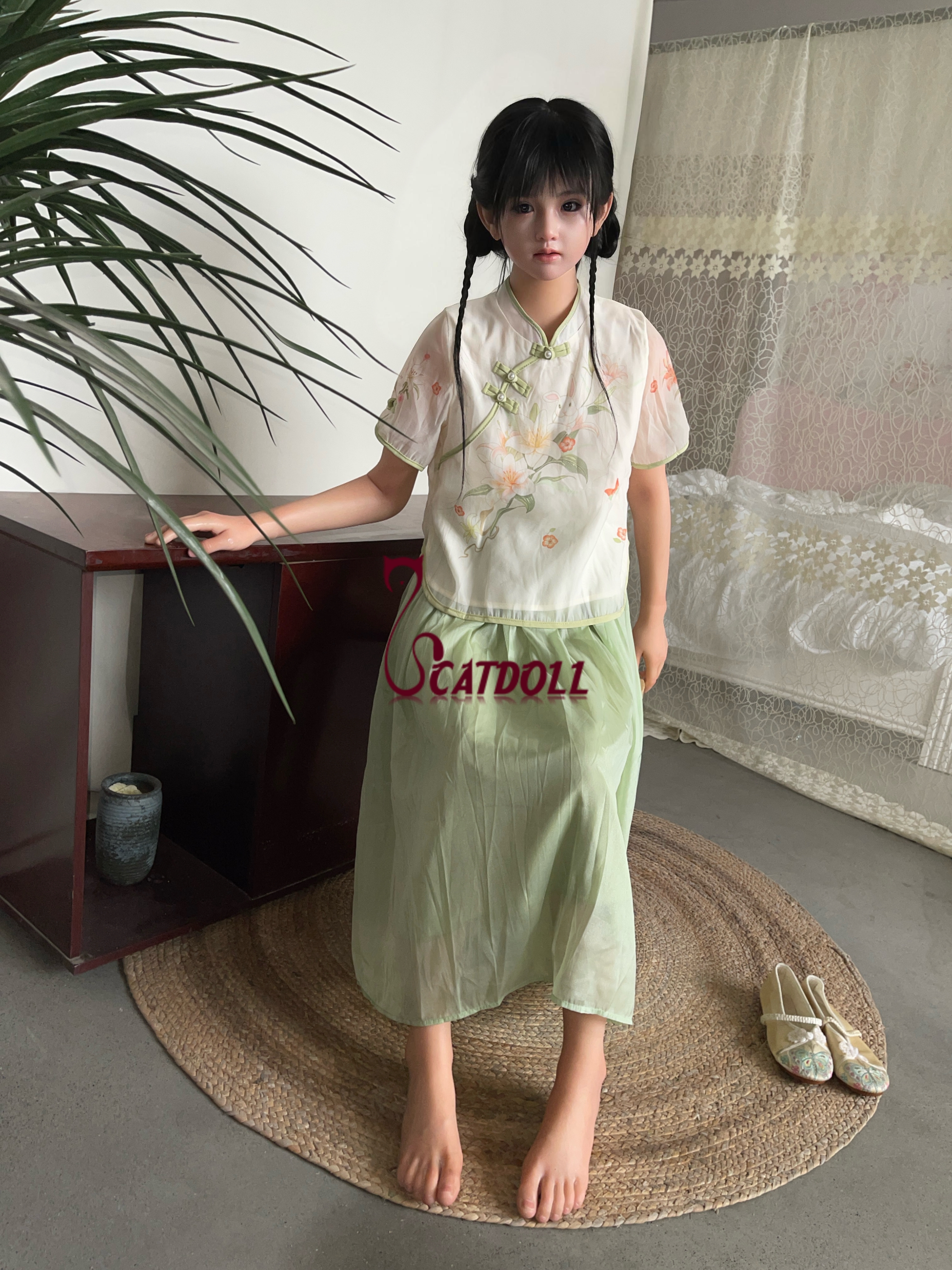 Catdoll 148cm full silicone doll Ying (hard silicone head)
