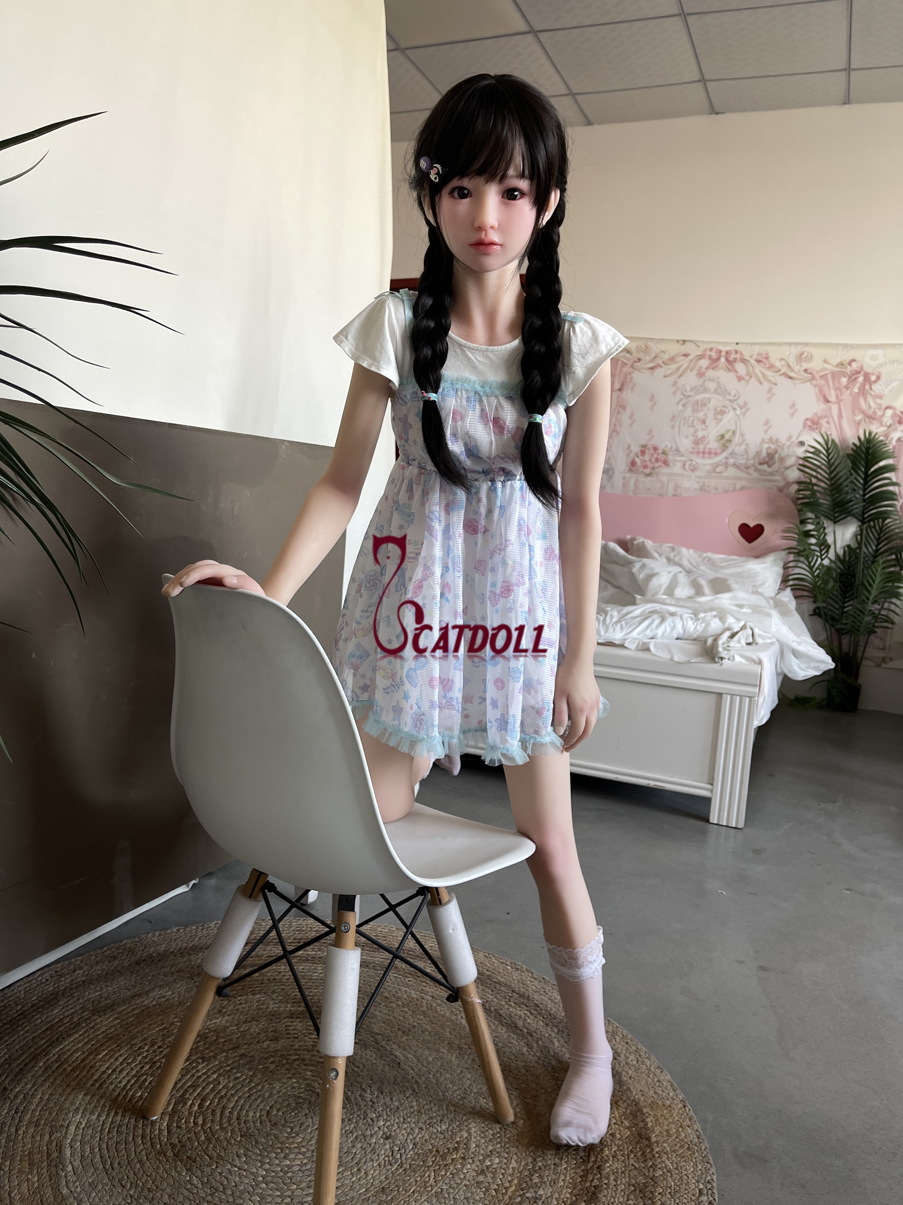 Catdoll 146cm B-cup TPE body + Soft silicone head Nonoka - Image 9