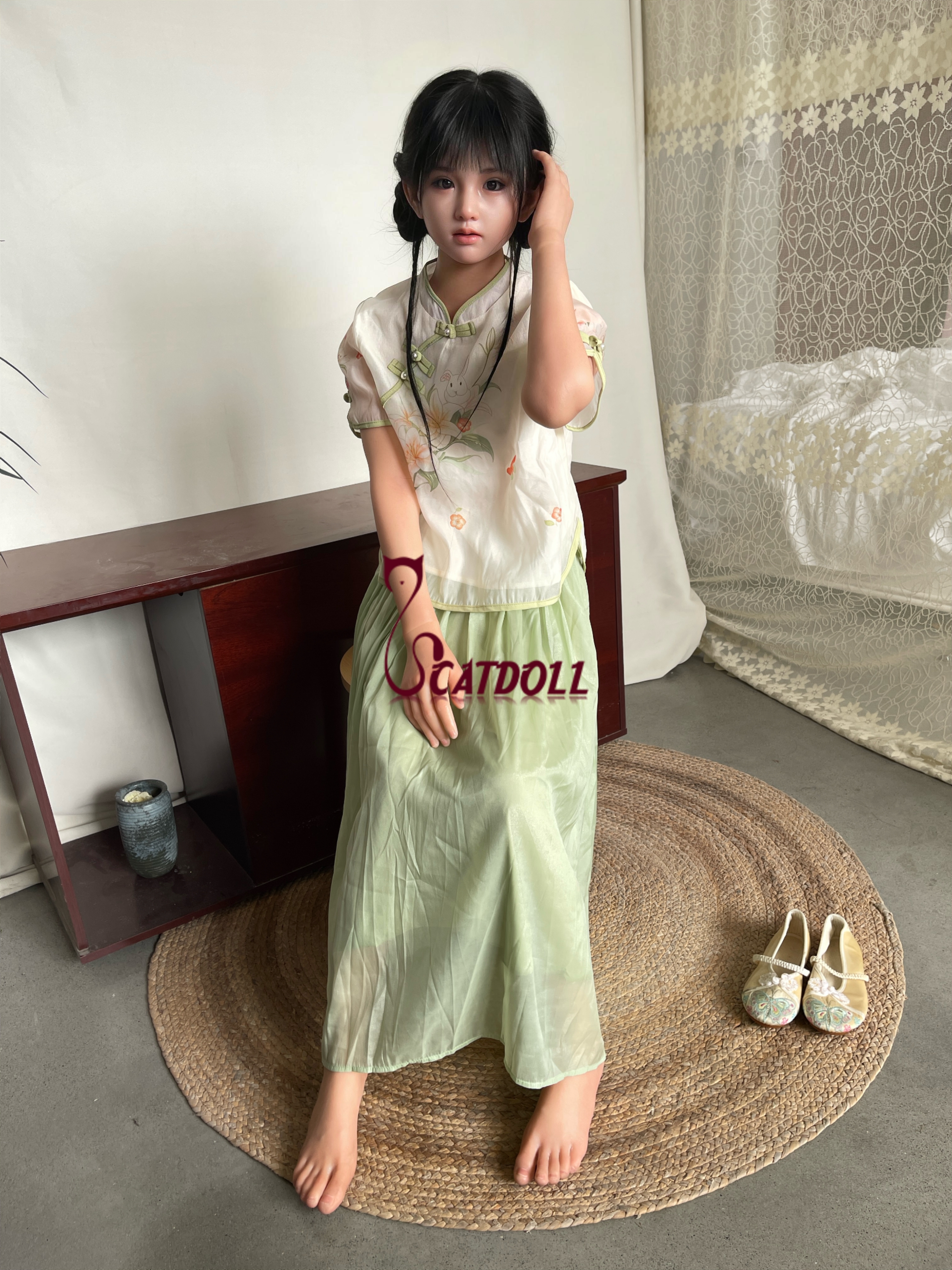 Catdoll 148cm full silicone doll Ying (hard silicone head) - Image 3