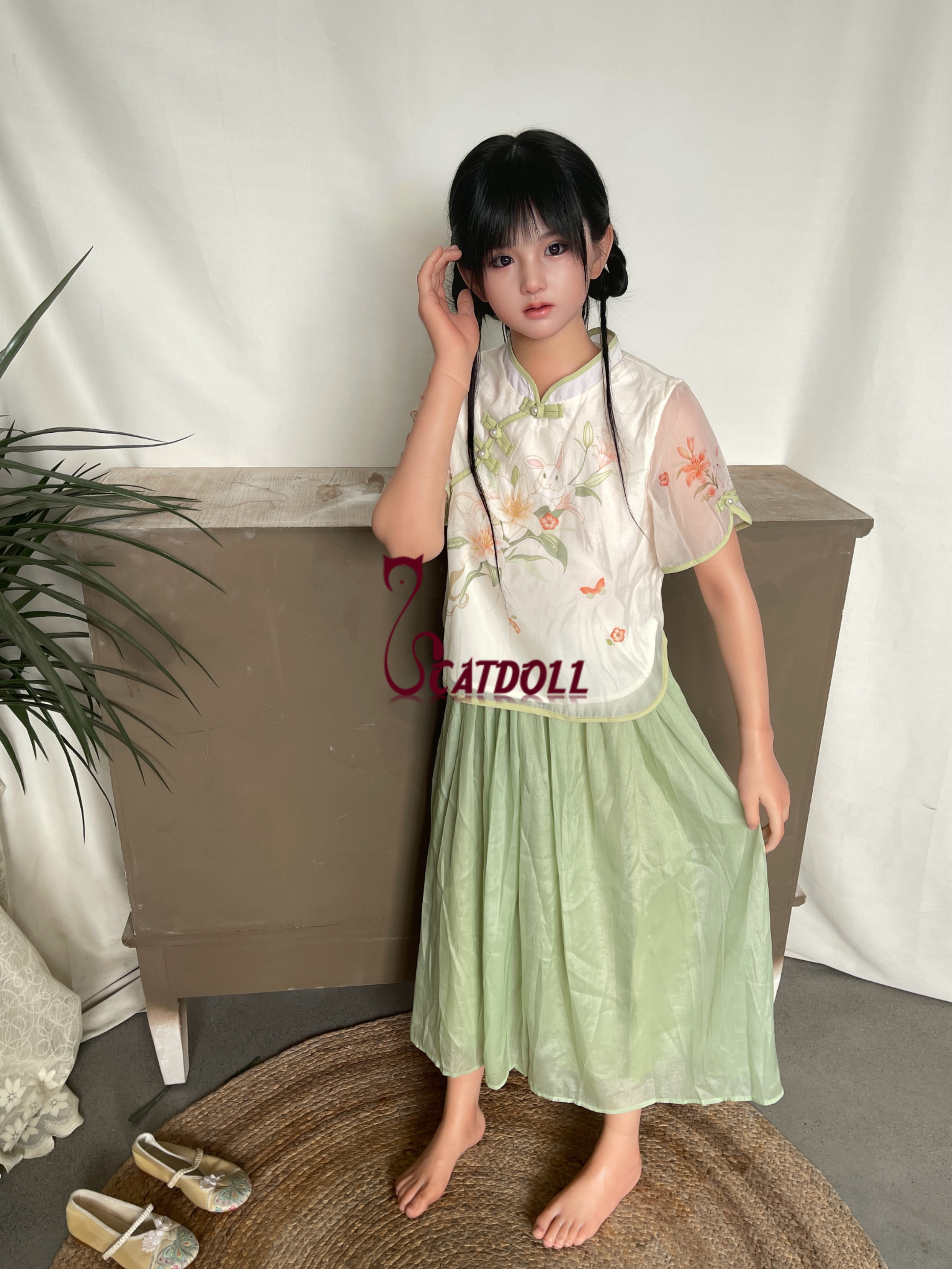 Catdoll 148cm full silicone doll Ying (hard silicone head) - Image 2